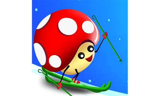 Mushroom Fun Ski Race TV iOS App