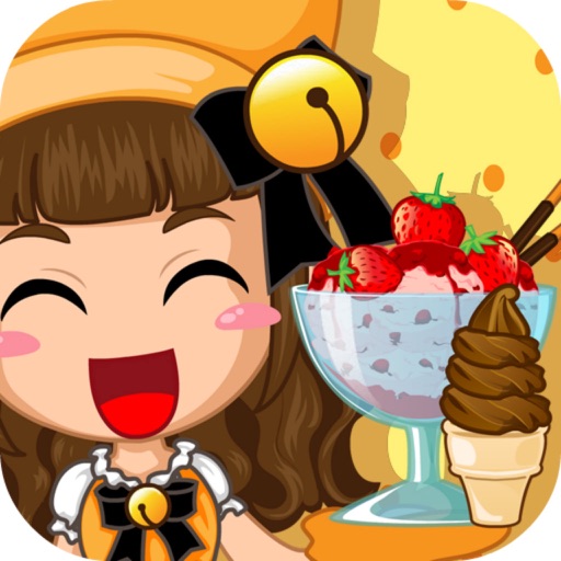 Yellow Cat Ice Cream - Pets Restaurant/Cooking Game For Kids icon