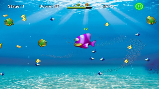 Hungry Fish Free Version：classic big fish eat smal(圖2)-速報App