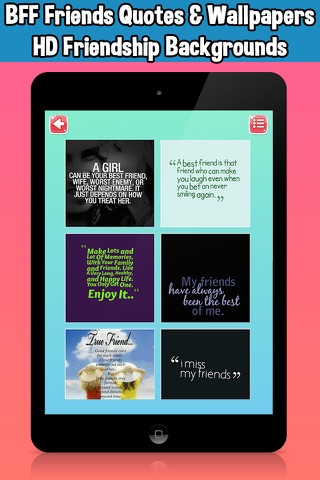 BFF Friends Quotes & Wallpapers - HD Friendship Backgrounds screenshot 3