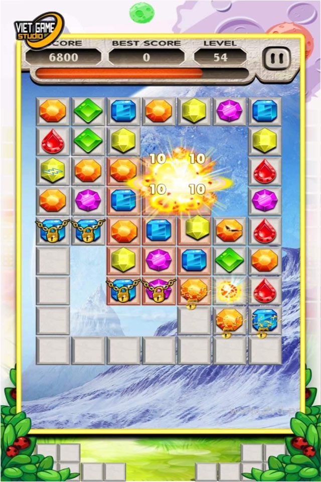 Amazing Jewel 2016 Match 3: New Quest World Puzzle Edition HD screenshot 4
