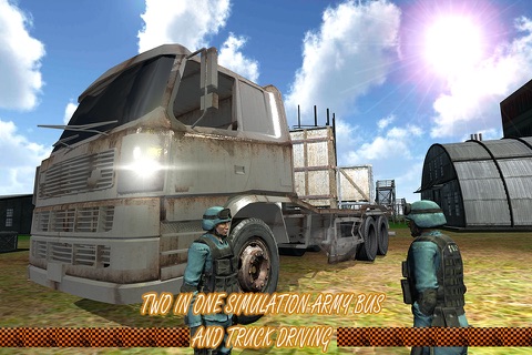 Army Transport Driving: Grand Truck & Bus Driver screenshot 4