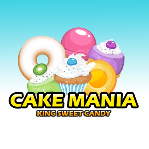 Cake Mania King Sweet Candy Icon