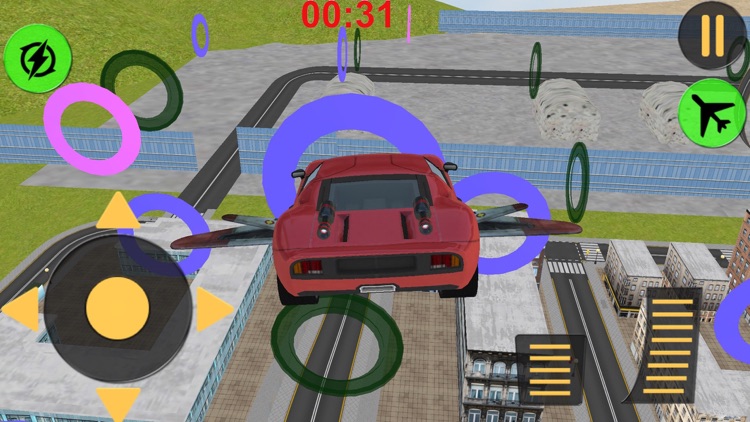 Flying Muscle Car simulator screenshot-4