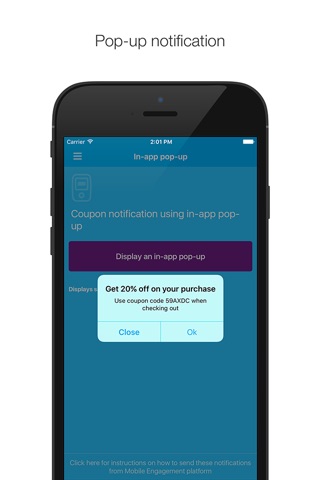 Azure Mobile Engagement screenshot 2
