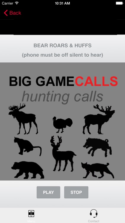 Big Game Hunting Calls SAMPLER - The Ultimate Hunting Calls App screenshot-0