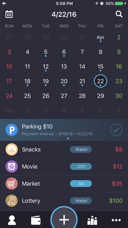 MOZE PRO - Keep track of your money