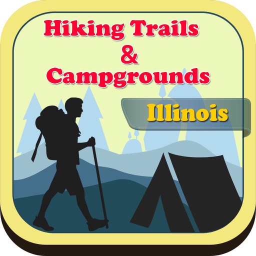 Illinois - Campgrounds & Hiking Trails icon