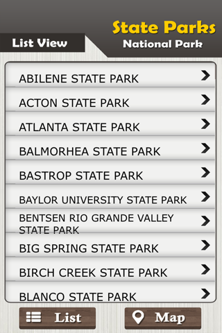 Texas State Parks & National Parks Guide screenshot 3