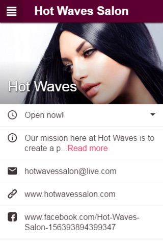 Hot Waves Salon screenshot 2
