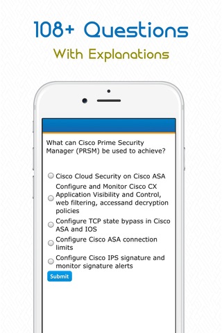 300-207: CCNP Security - Certification App screenshot 3