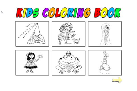 Kids Coloring Princess screenshot 3