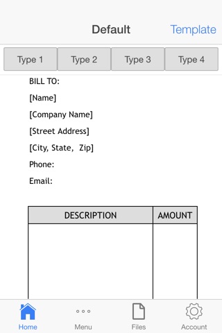 Client Invoice screenshot 2