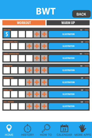 Beginner Weight Training Plan screenshot 2