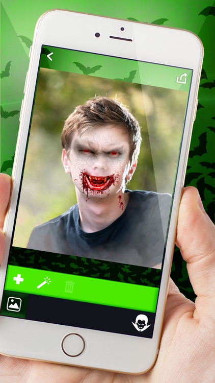 Vampire Photo Editor – Vampirize Yourself with Scary Face Changer Montage Maker & Horror Stickers