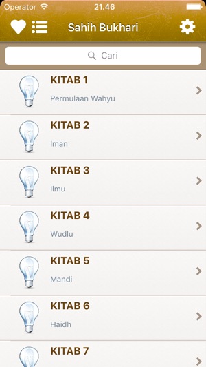 Sahih Al-Bukhari in Indonesian Bahasa and in Arabic (Lite) -(圖1)-速報App