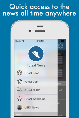 Football News - Futsal Edition screenshot 2