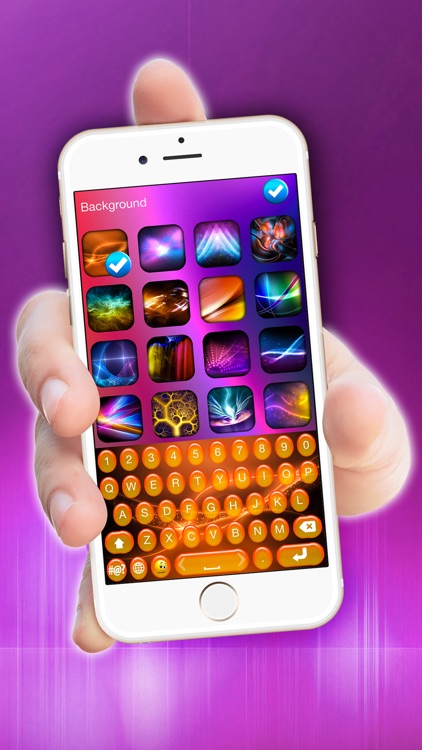 Glow Keyboard Skins – Custom.ize Text.ing with Fancy Font.s & Neon Key Theme.s screenshot-4