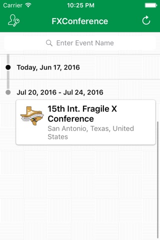 NFXF International Fragile X Conferences screenshot 2