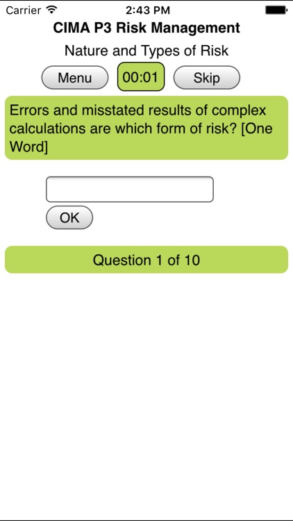 CIMA P3 Risk Management screenshot-4