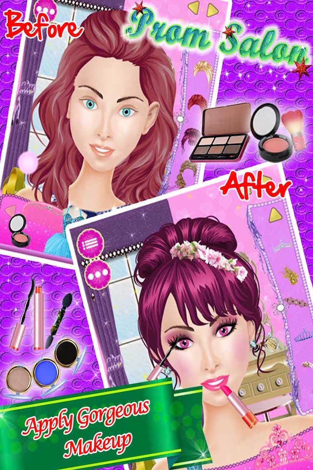 Prom Night Makeover Dressup Spa Salon screenshot 2