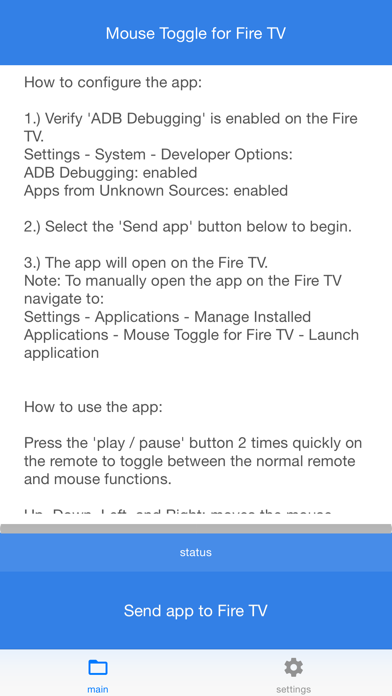 Mouse Toggle for Fire TV screenshot1