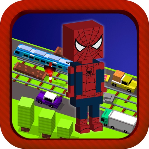 Amazing Unlimited City Crossing Game for Kids: SpiderMan Version iOS App