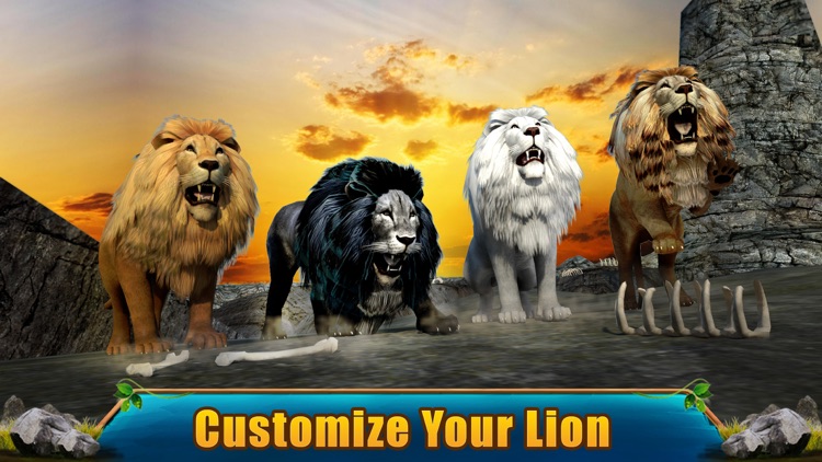 Real Lion Adventure 3D screenshot-4