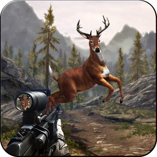 Wild Deer Hunt 2016 3D Game Free icon