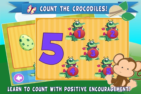 Toddler Zoo World Count and Touch – 123s counting playtime for preschool kids screenshot 3