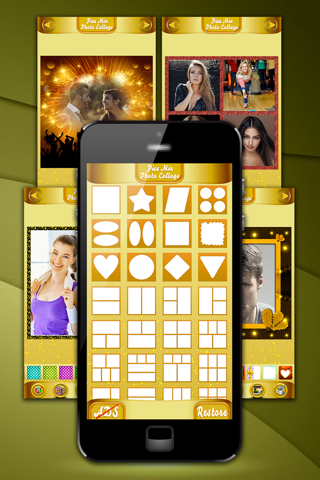 Pics Mix – Photo Collage – Group Picture.s & Make Perfect Grid Art screenshot 2