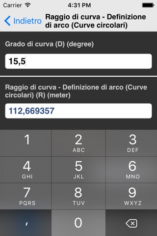 Highways & Roadwork Calculator screenshot 2