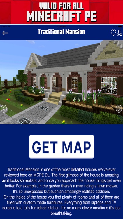 mcpe mansion map