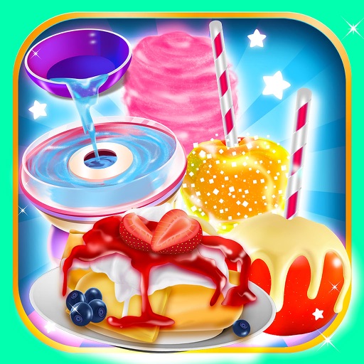 Fair Food Candy Maker Salon - Fun Cake Food Making & Cooking Kids Games for Boys Girls Icon