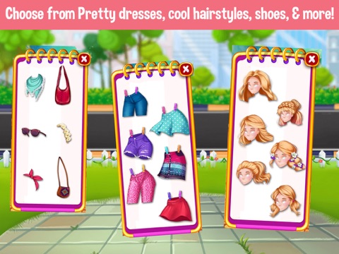 Скриншот из Princess BFF Bicycle Ride - DressUp Games!
