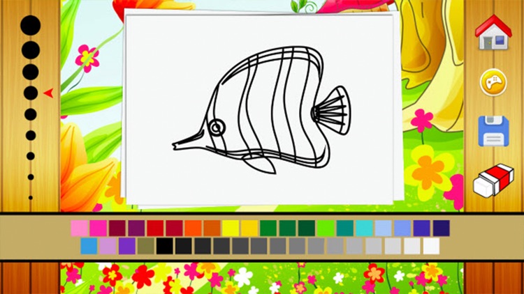 Sea Animal Coloring Book - Drawing and Painting Colorful for kids games free