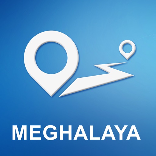 Meghalaya, India Offline GPS Navigation & Maps