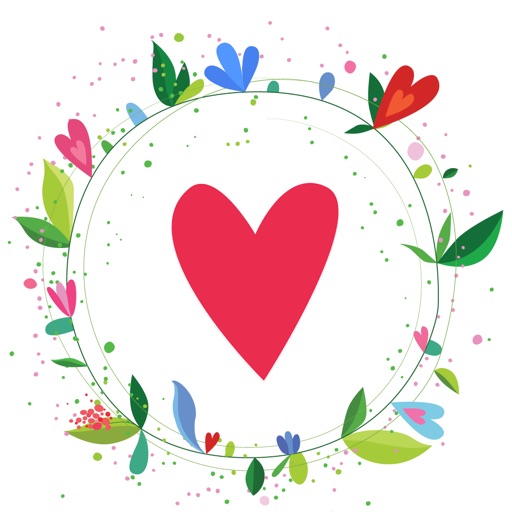 Love Cards - Heart Stickers, Frames and Texts for Romantic Photo Edits icon