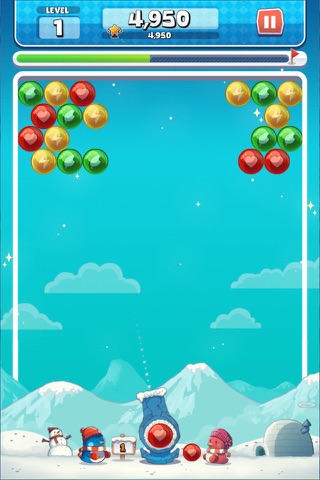 Penguins Bubble Match Puzzle screenshot 2