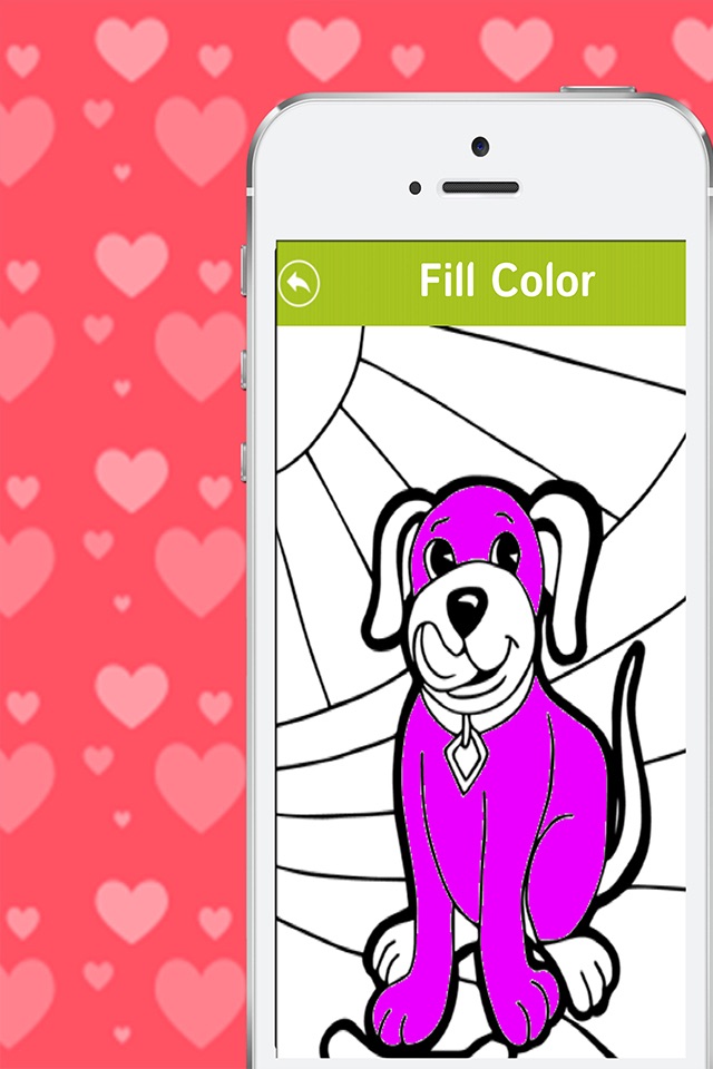 Color Book  for Kids - Coloring Fun App with Children Color Fill Pages  of Cat, Flower screenshot 3