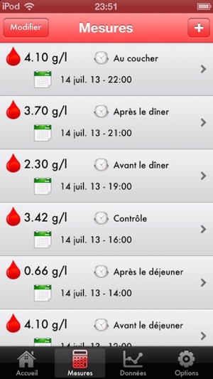 Ma Glycémie : Suivi et contrôle du taux de glucose dans le s(圖2)-速報App