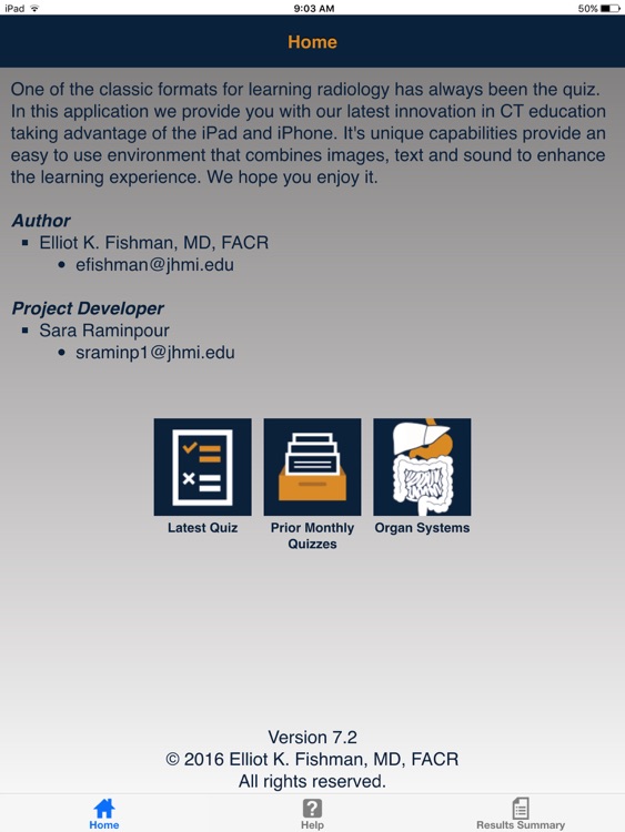 CTisus iQuiz: The HD Edition