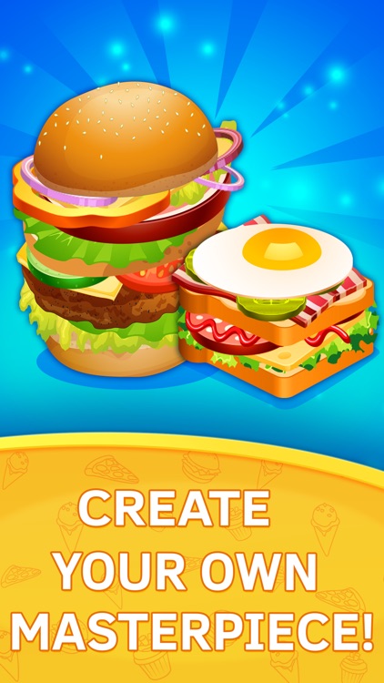 Burger Chef. Baby and Toddler Kitchen Game