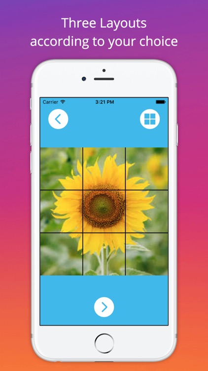 Grid Style for Instagram - Instagrid Post Banner sized full size Big Tiles for IG