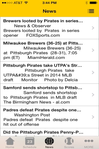Pittsburgh Baseball - a Pirates News App screenshot 3