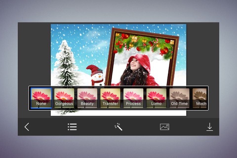 Happy Christmas Photo Frames - Instant Frame Maker & Photo Editor screenshot 3
