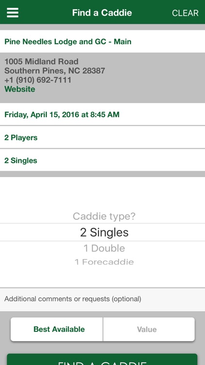 Baggr Caddies |Golf Caddie App