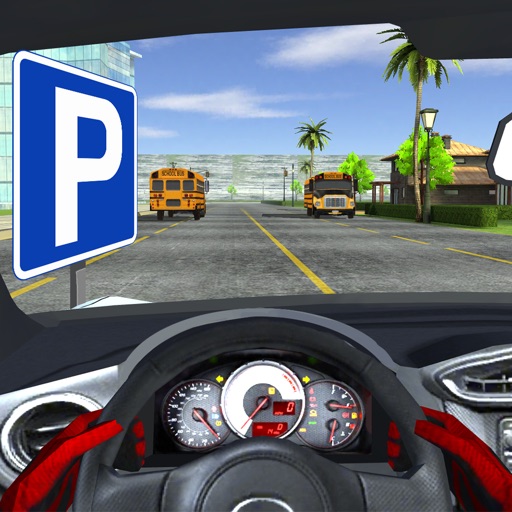 In-Car Parking Miami - City Racing First Person Driving Car Simulator Game FREE iOS App