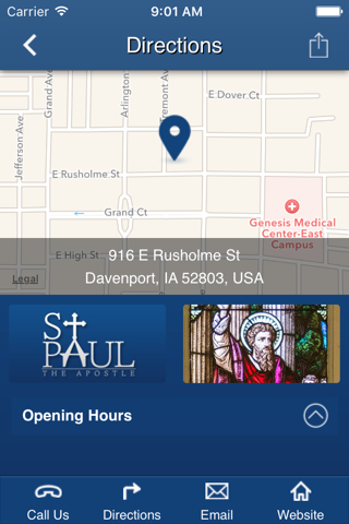 St. Paul the Apostle Davenport screenshot 3