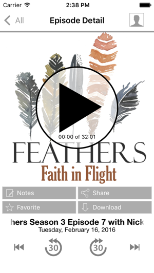 Feathers: Faith in Flight